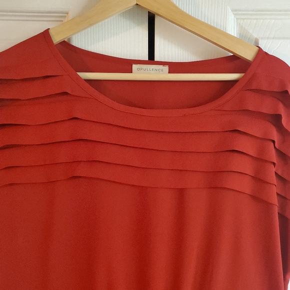 Red dress size M - Picture 2 of 6